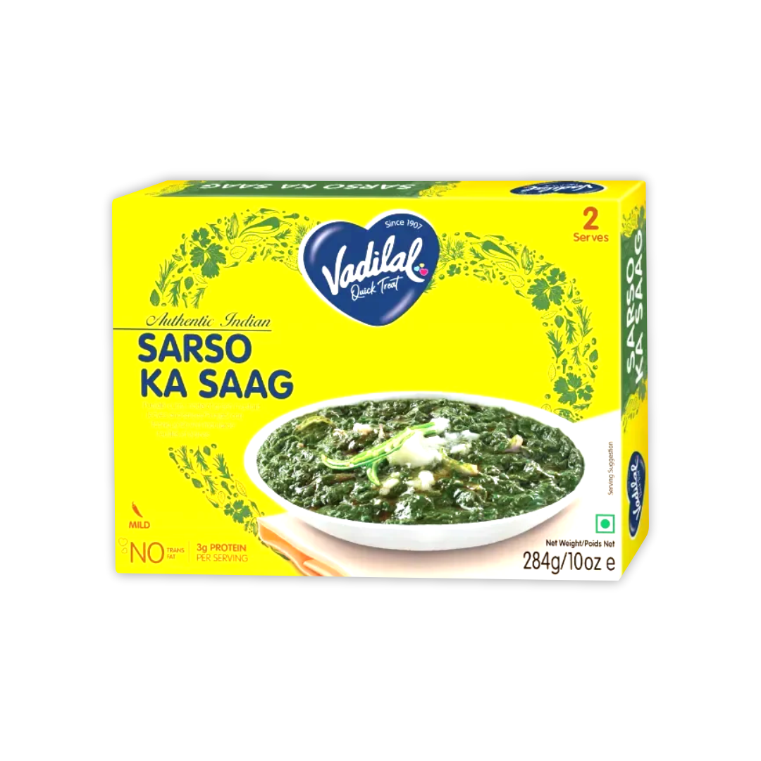 VADILAL SARSO KA SAAG 2 PCS (AUTHENTIC JNDIAN)