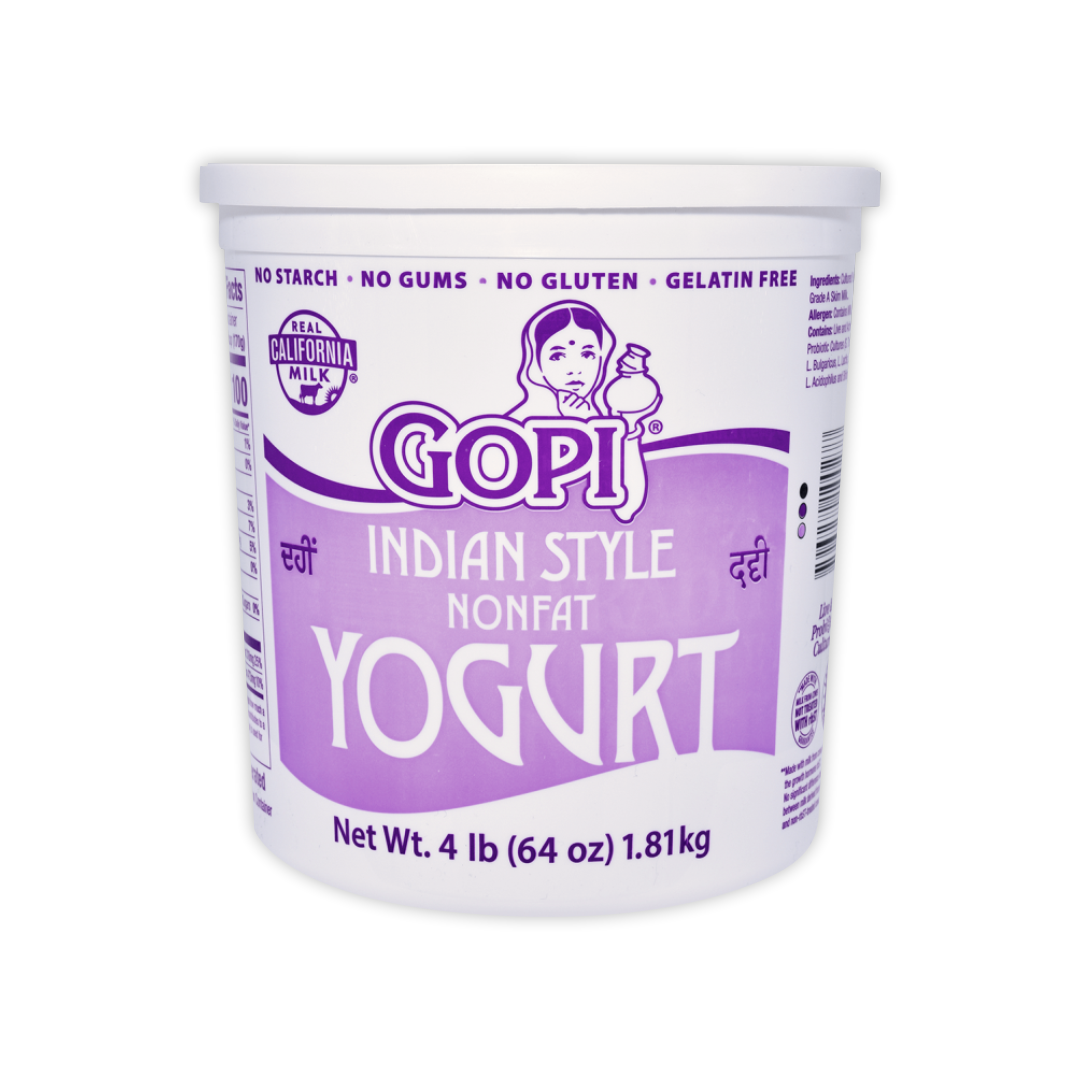GOPI INDIAN STYLE NONFAT YOGURT