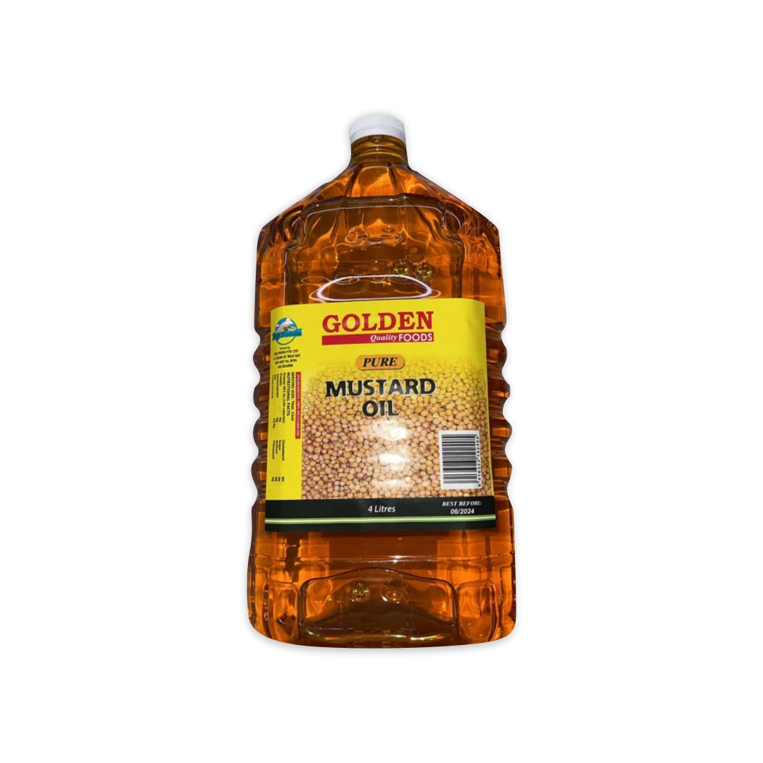 GOLDEN FOODS PURE MUSTARD OIL 4LTRS