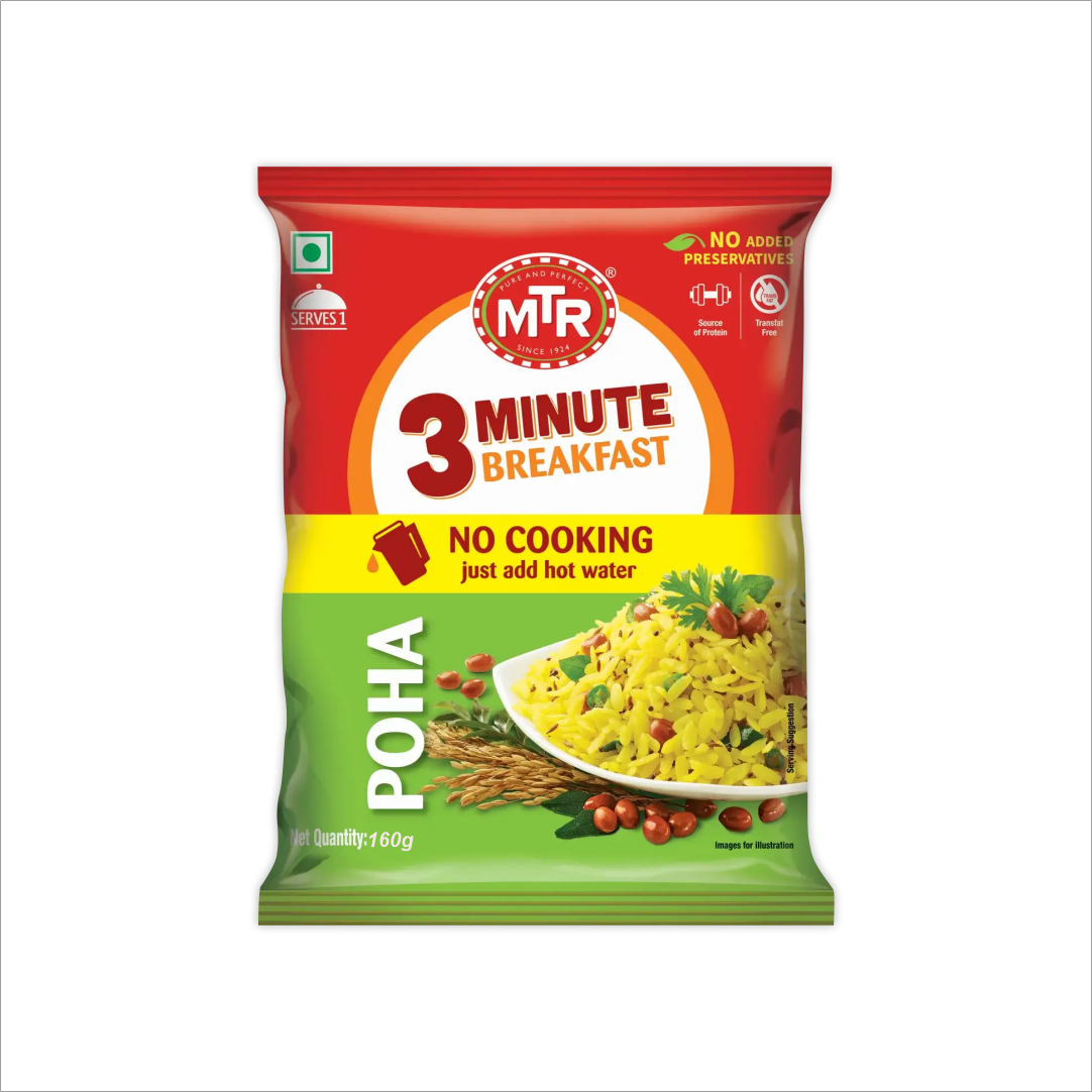 MTR 3 MINUTE BREAKFAST POHA (NO COOKING)