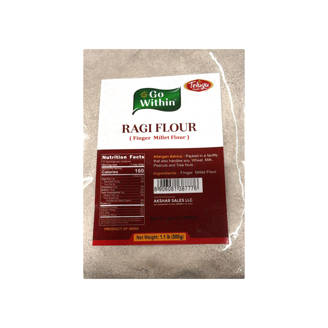 TELUGU GO WITHIN RAGI FLOUR ( FINGER MILLET FLOUR )