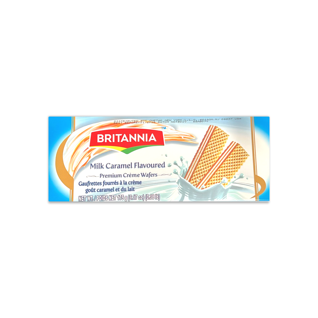 BRITANNIA MILK CARAMEL FLAVOURED WAFERS