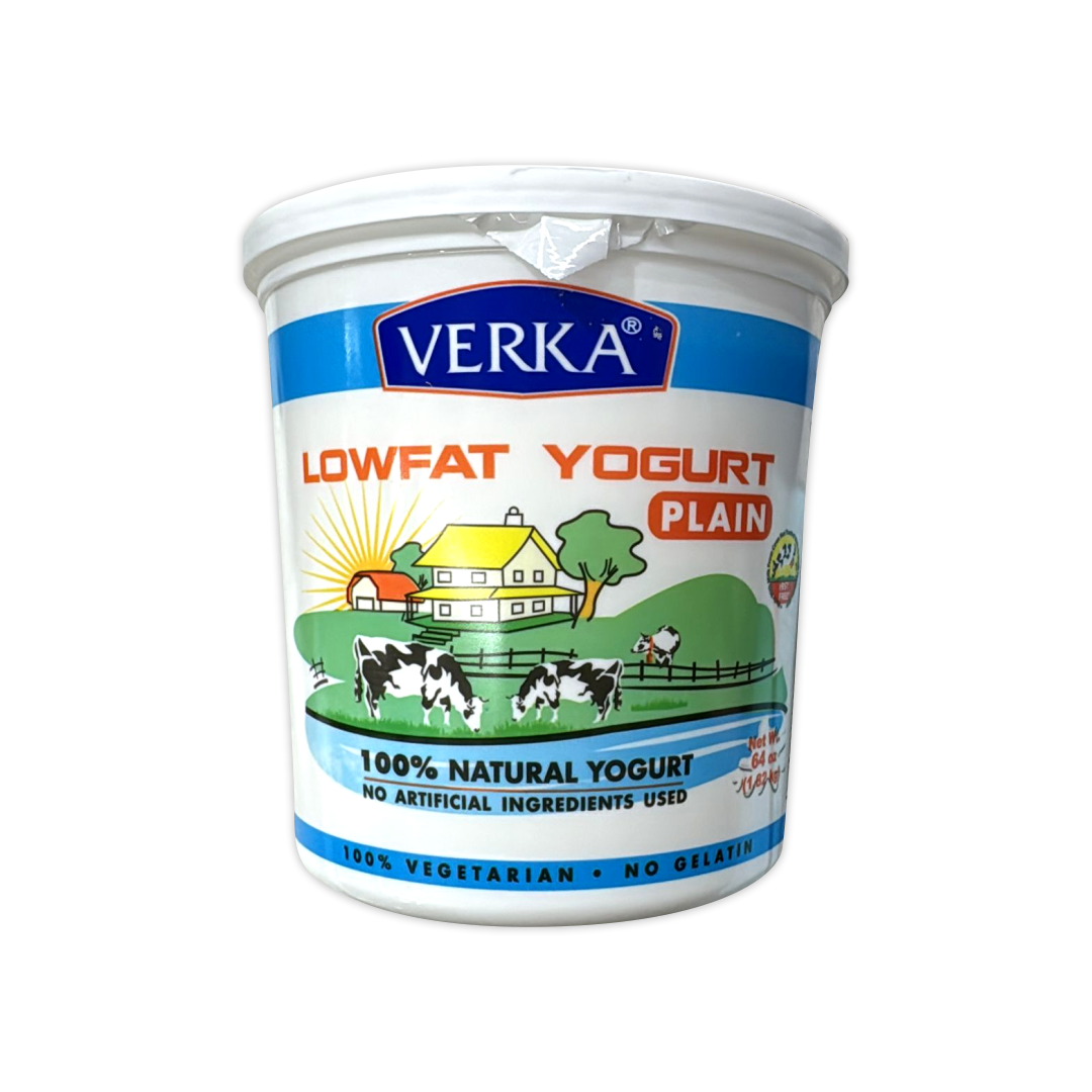 VERKA LOWFAT YOGURT PLAIN
