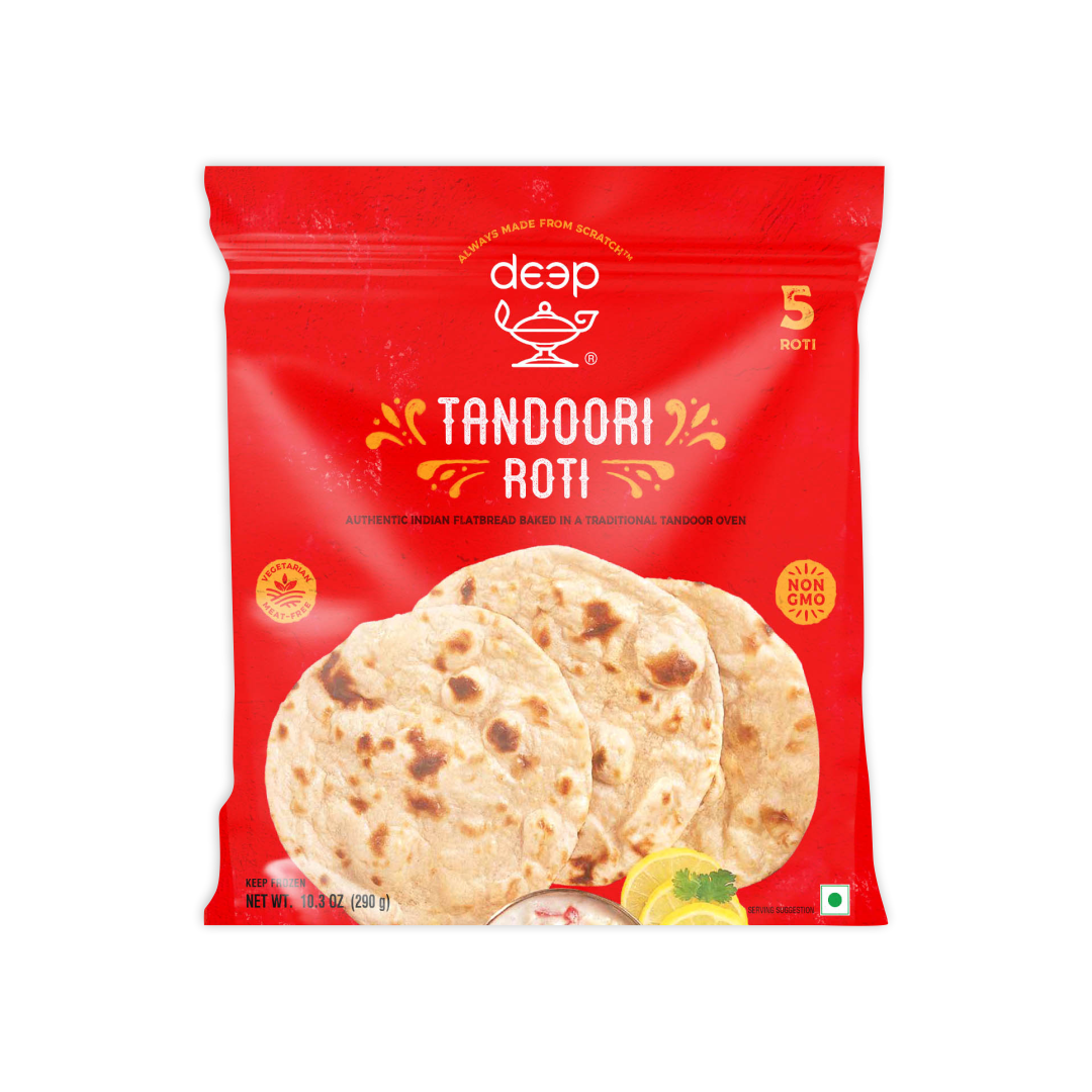 DEEP TANDOORI ROTI - 5PCS