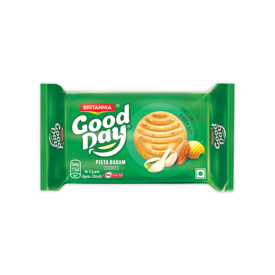 BRITANNIA GOOD DAY PISTACHLO ALMOND