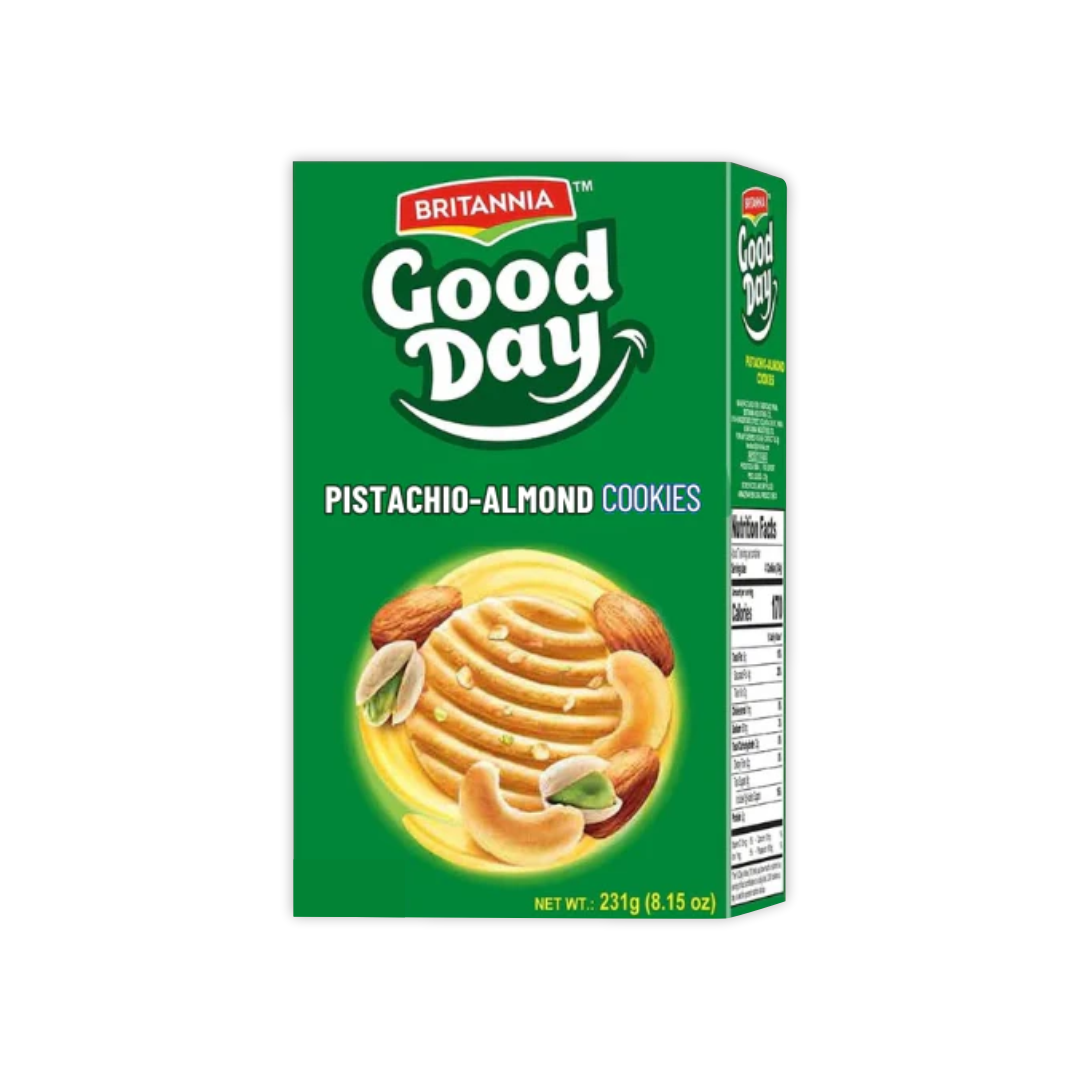 BRITANNIA GOOD DAY PISTACHLO ALMOND