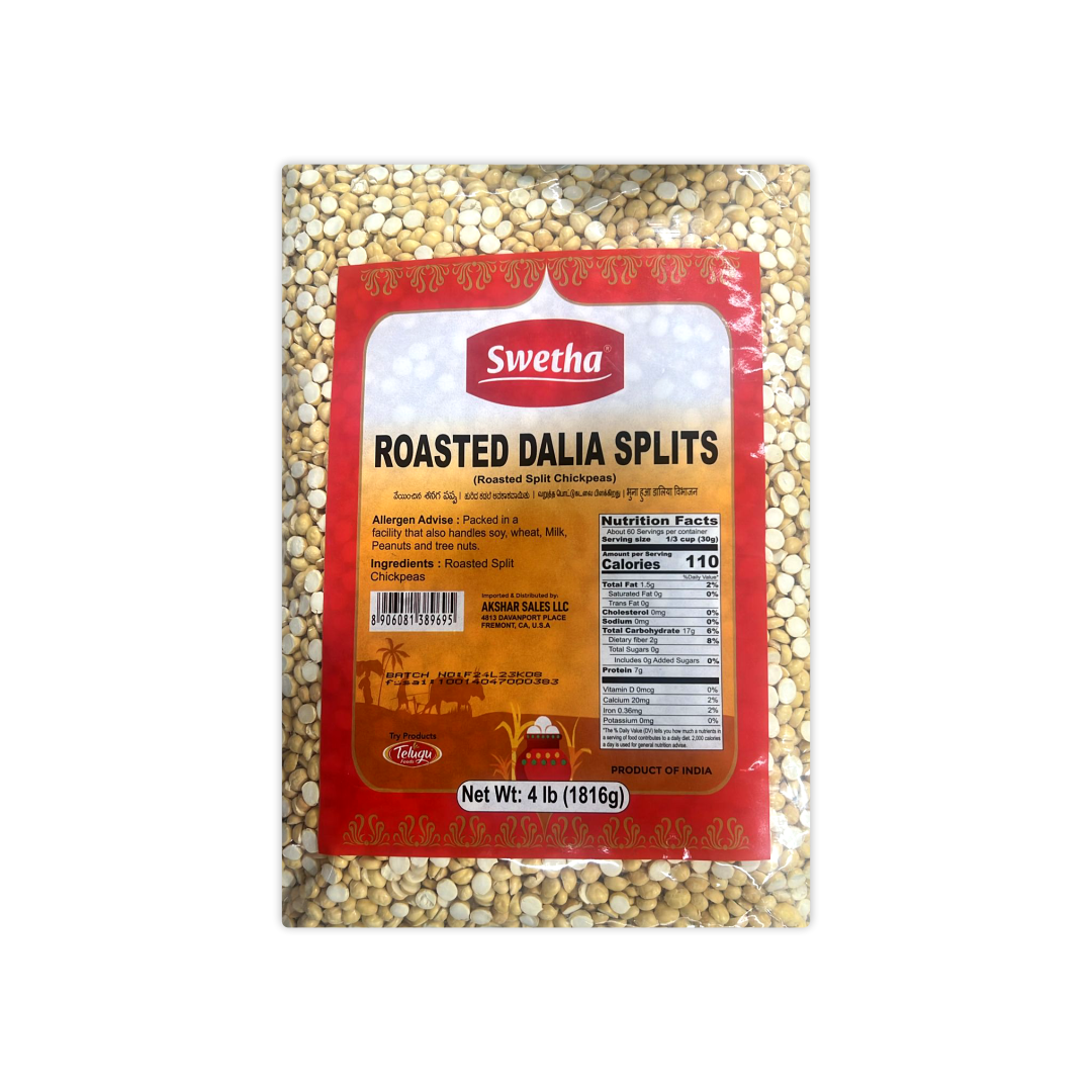 SWETHA TELUGU FOODS ROASTED DALIA SPLITS