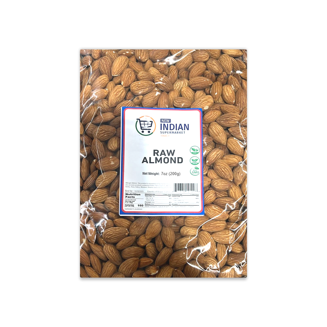 RAW ALMOND BY NEW INDIAN SUPERMARKET