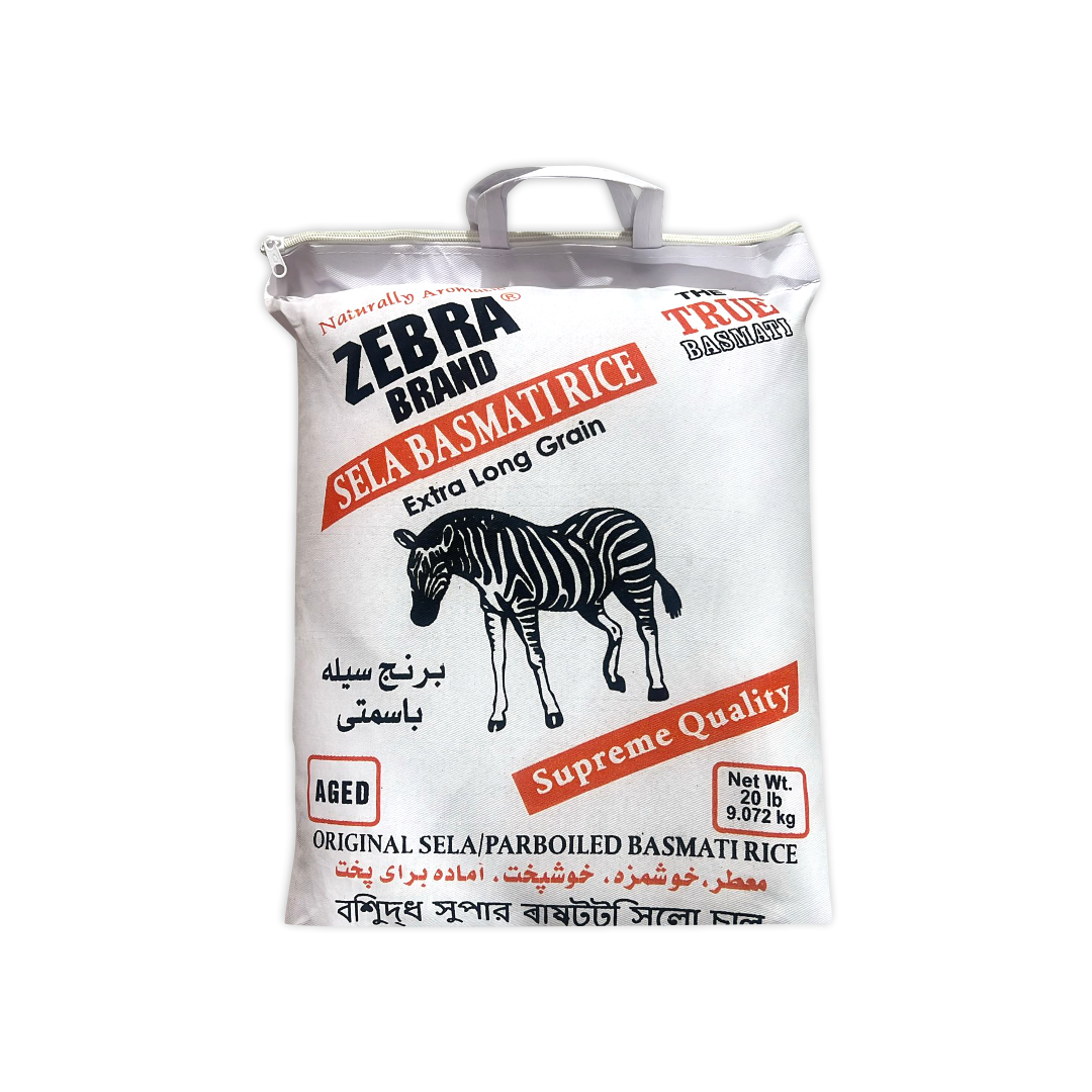 ZEBRA BRAND SUPREME SELLA BASMATI RICE