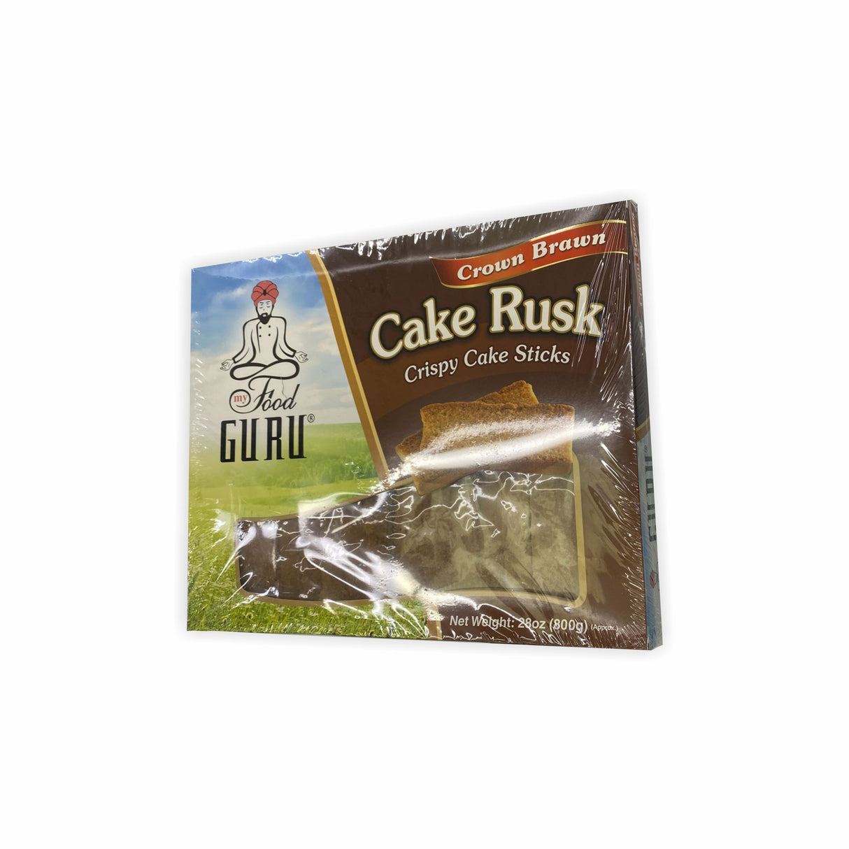 GURU CROWN BROWN CAKE RUSK