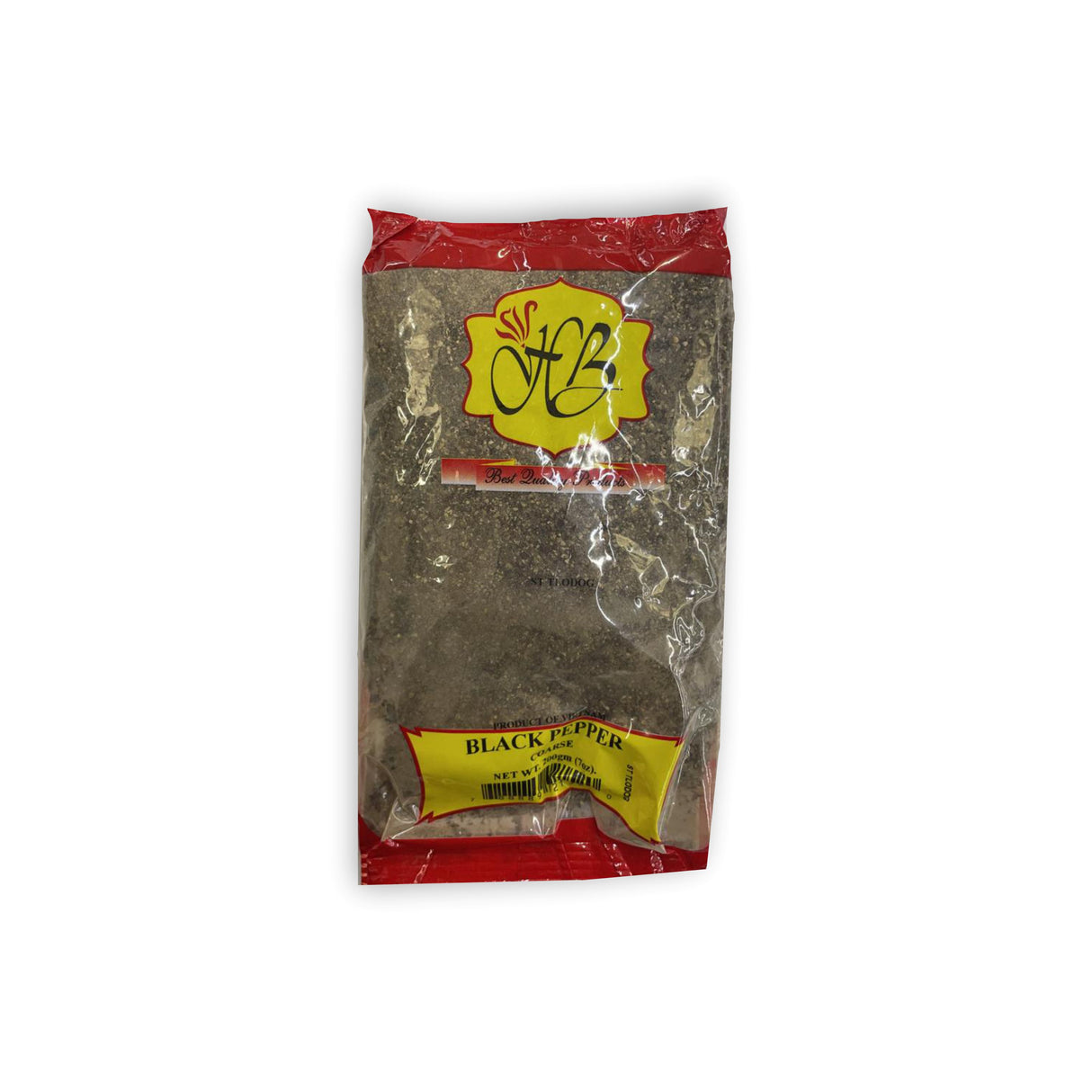HB BLACK PEPPER COARSE 200GM