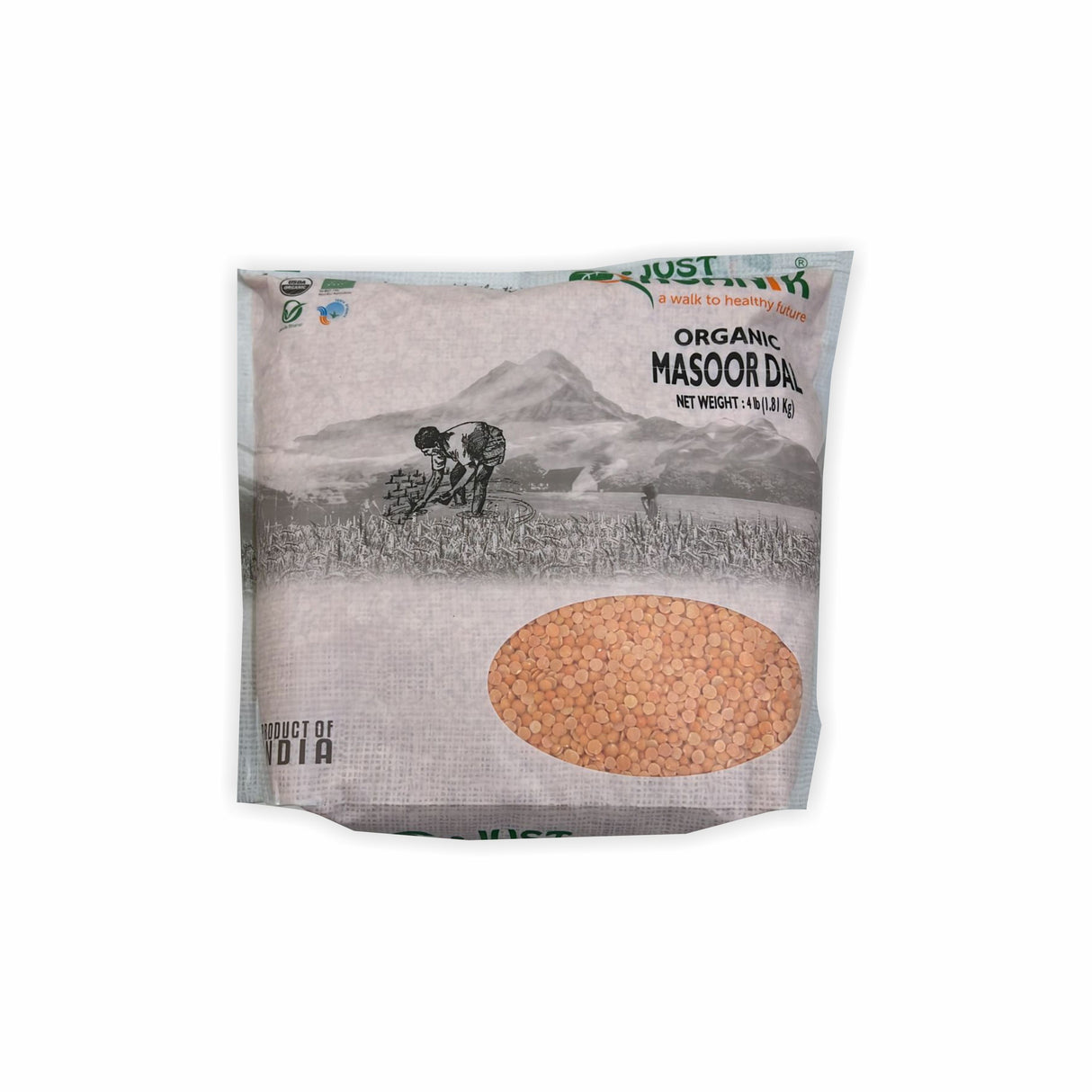 JUST ORGANIK MASOOR DAL