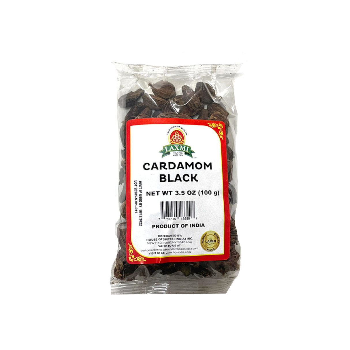 LAXMI CARDAMOM BLACK 100GM
