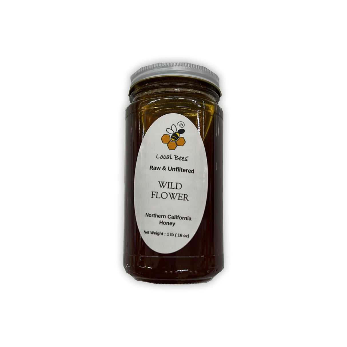 LOCAL BEES WILD FLOWER HONEY