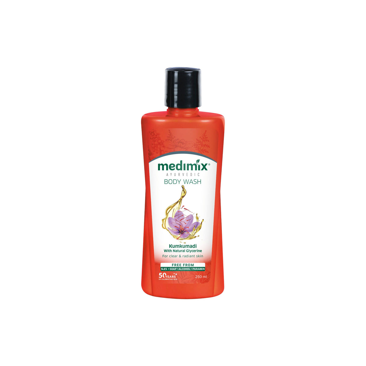 MEDIMIX BODY WASH- KUMKUMADI WITH NATURAL GLYCERINE 300ML