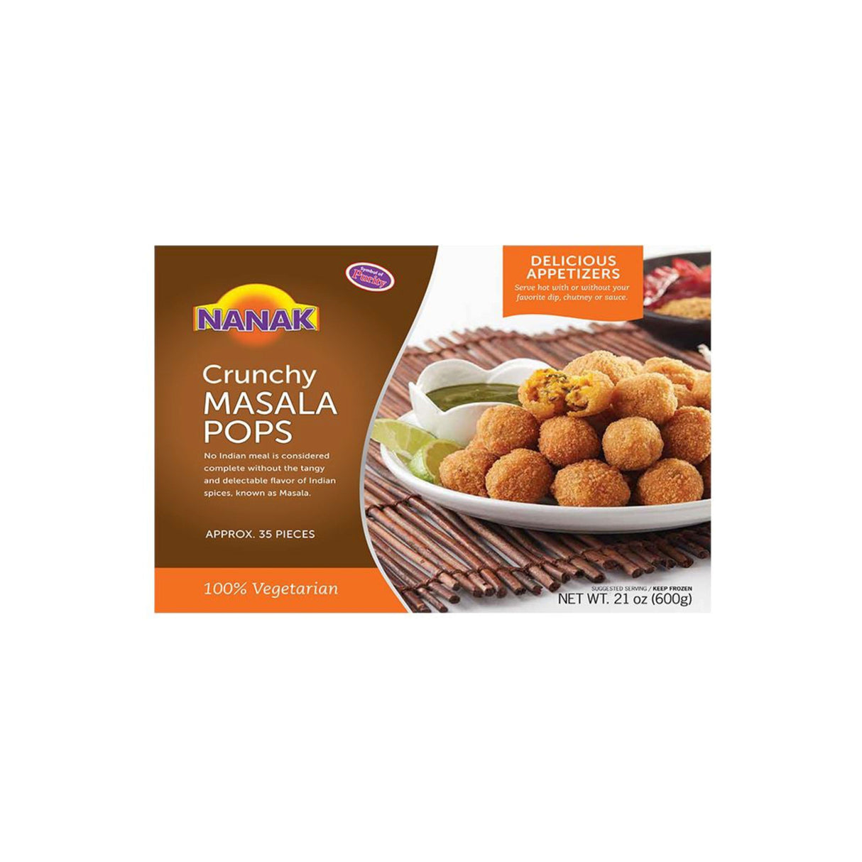 NANAK CRUNCHY MASALA POPS 35PCS