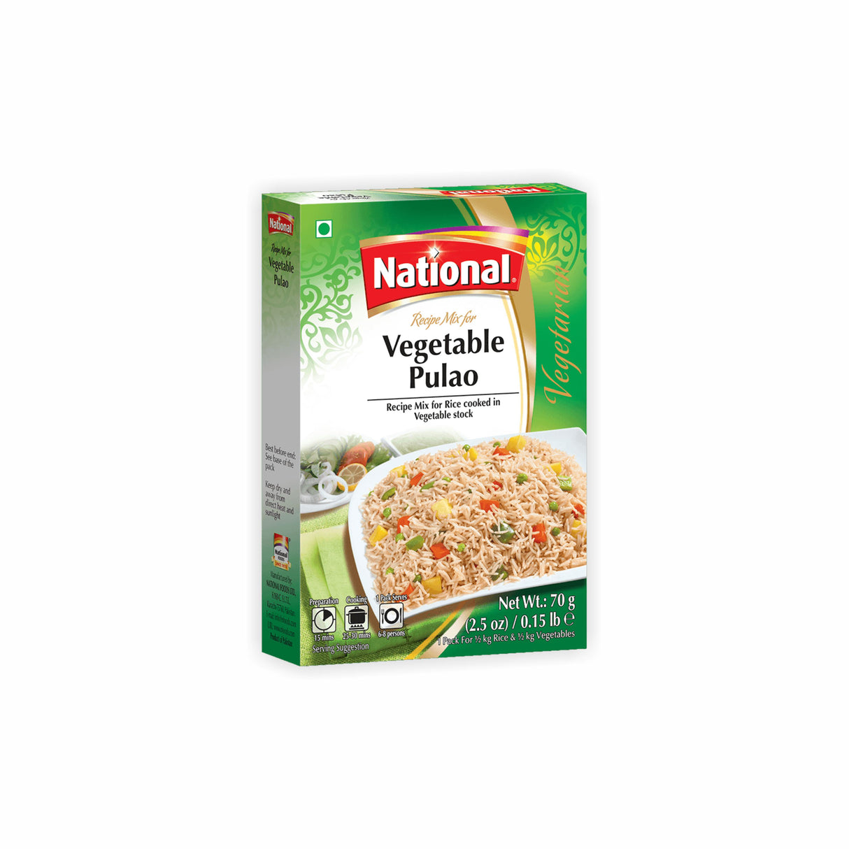 NATIONAL VEGETABLE PULAO
