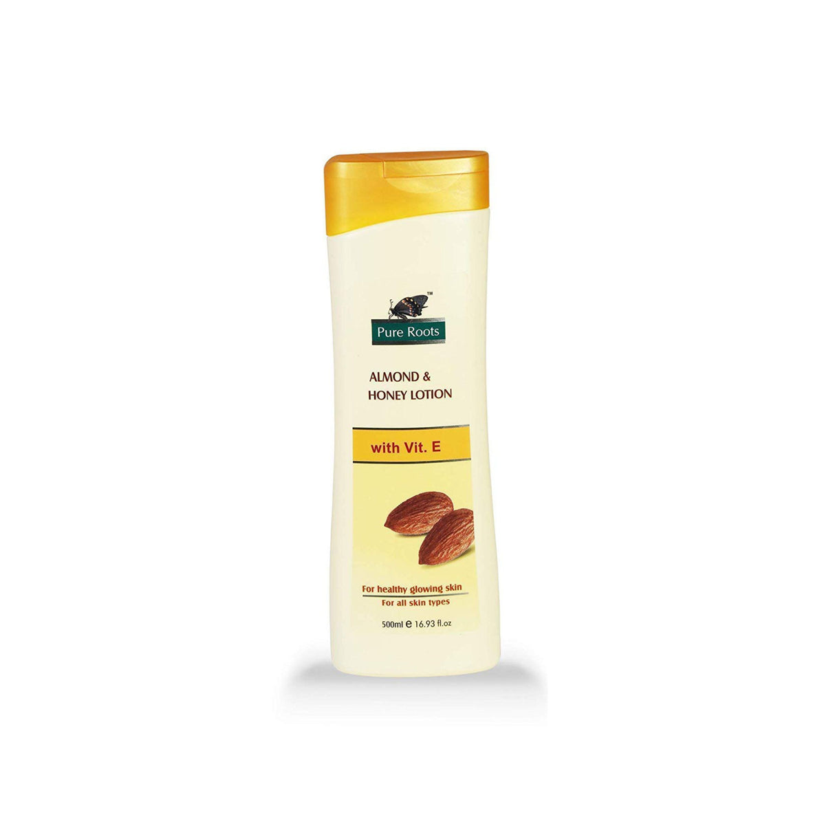 PURE ROOTS ALMOND & HONEY LOTION 500ML