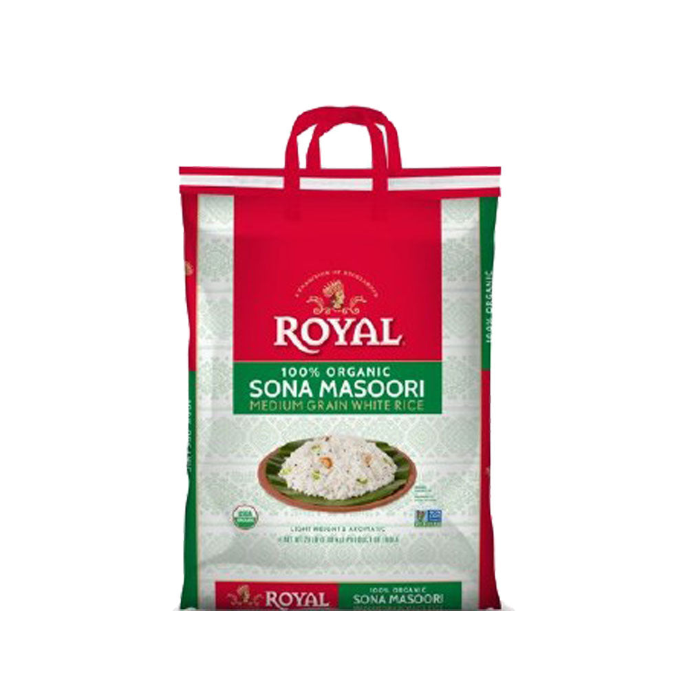 ROYAL 100% ORGANIC SONA MASOORI 20LB