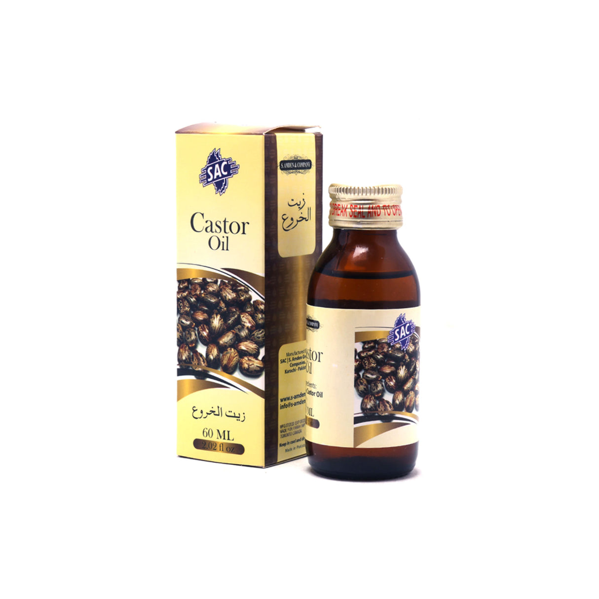 SAC CASTOR OIL 125ML