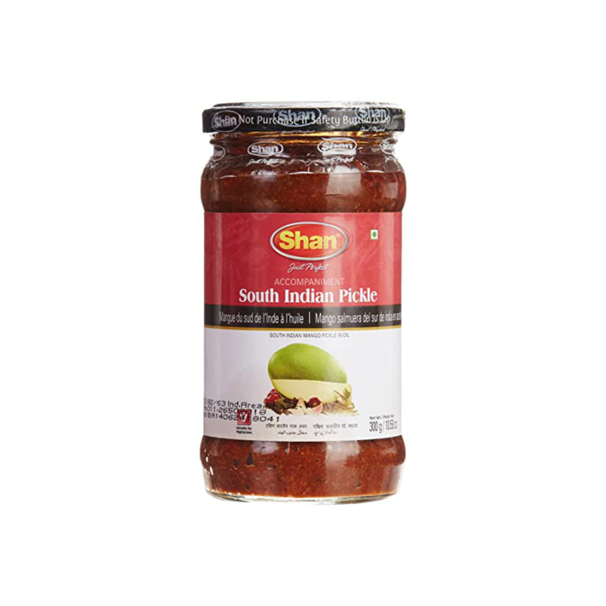 SHAN SOUTH INDIAN PICKLE ( SOUTH INDIAN MANGO PICKLE NI OIL )