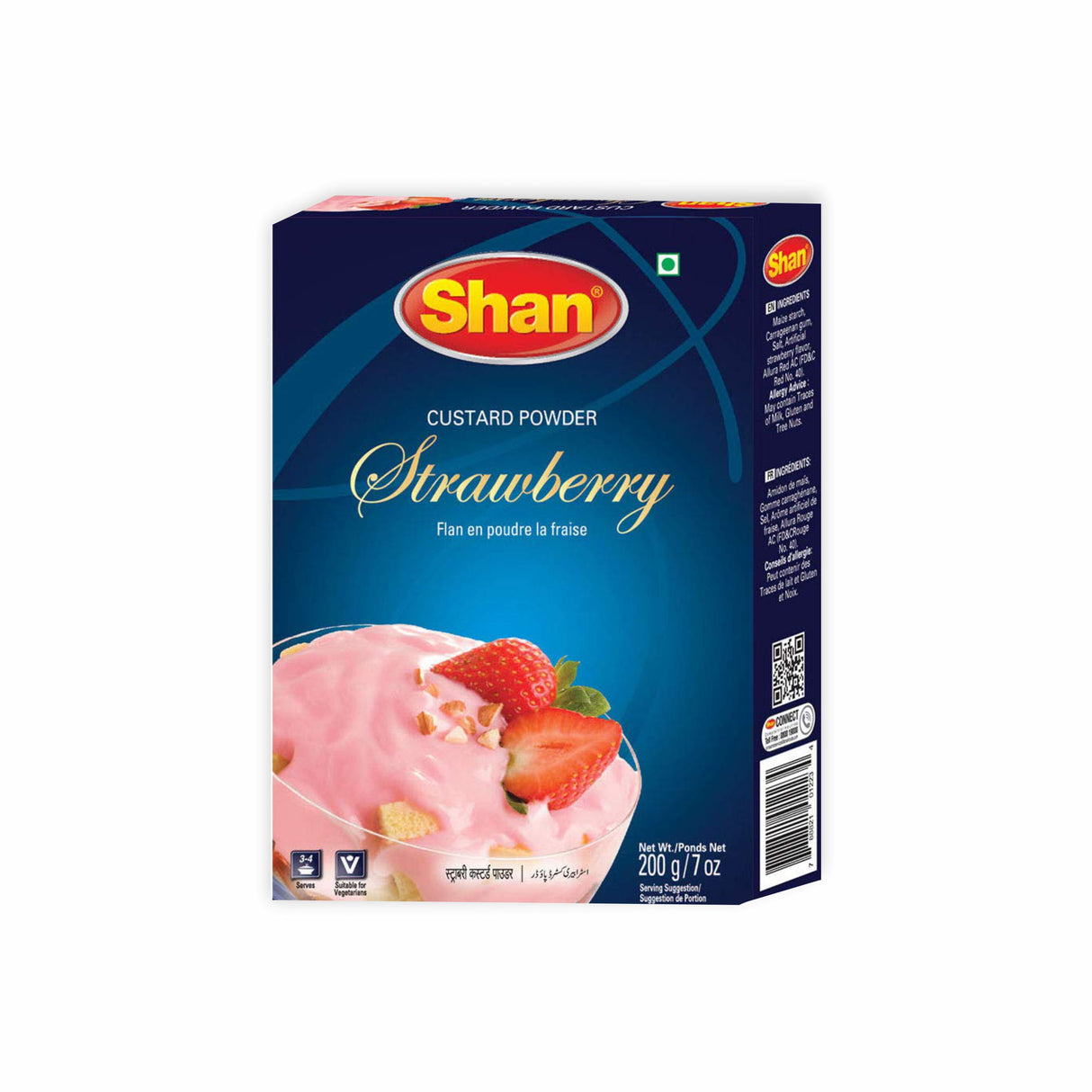 SHAN CUSTARD POWDER STRAWBERRY