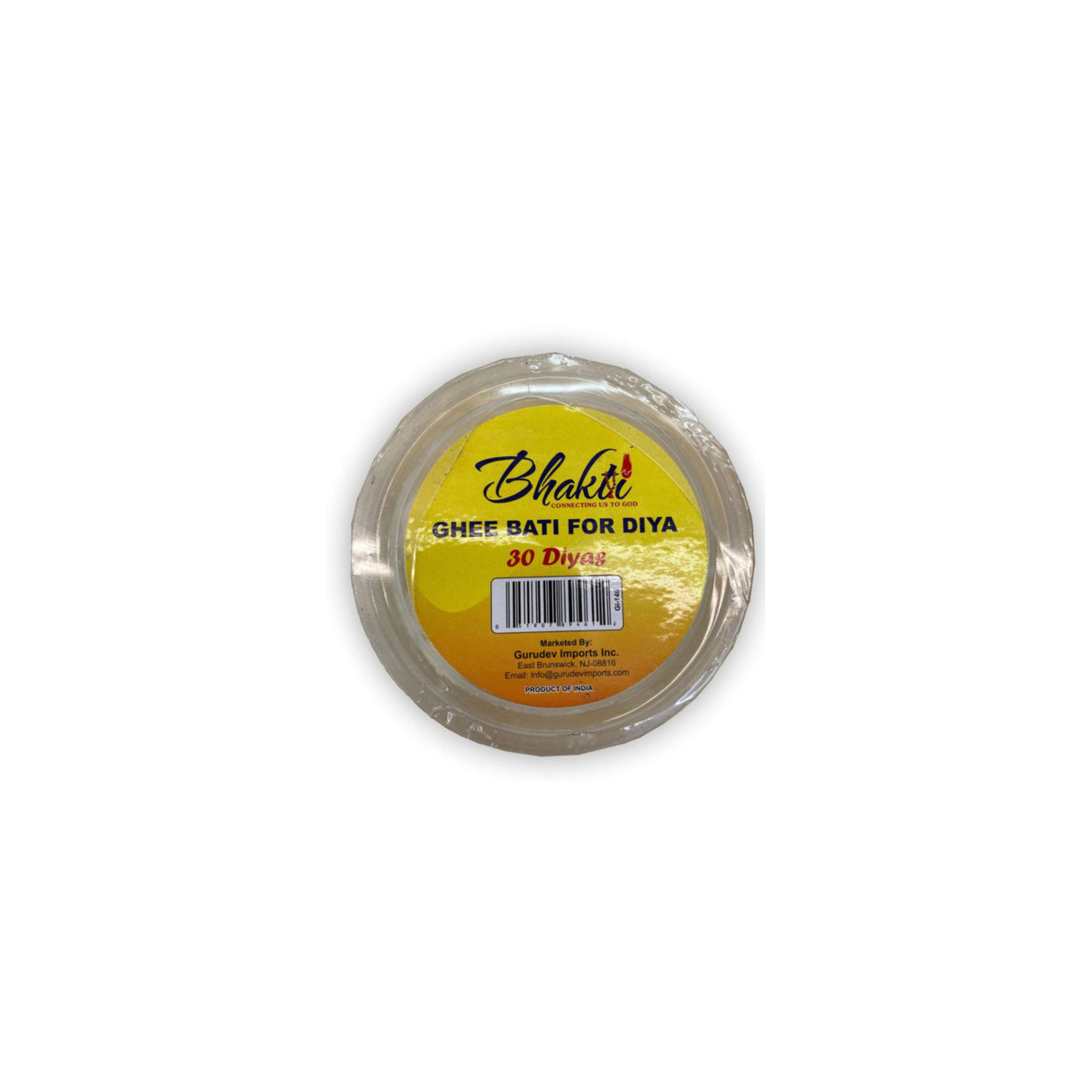 BHAKTI GHEE BATI FOR DIYAS - 30 BATI