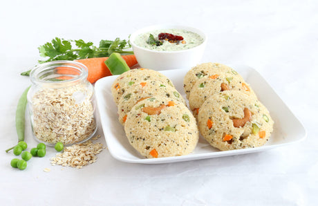 Healthy Breakfast: Oats Idli