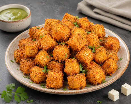 Indian Snacks: Paneer Popcorn