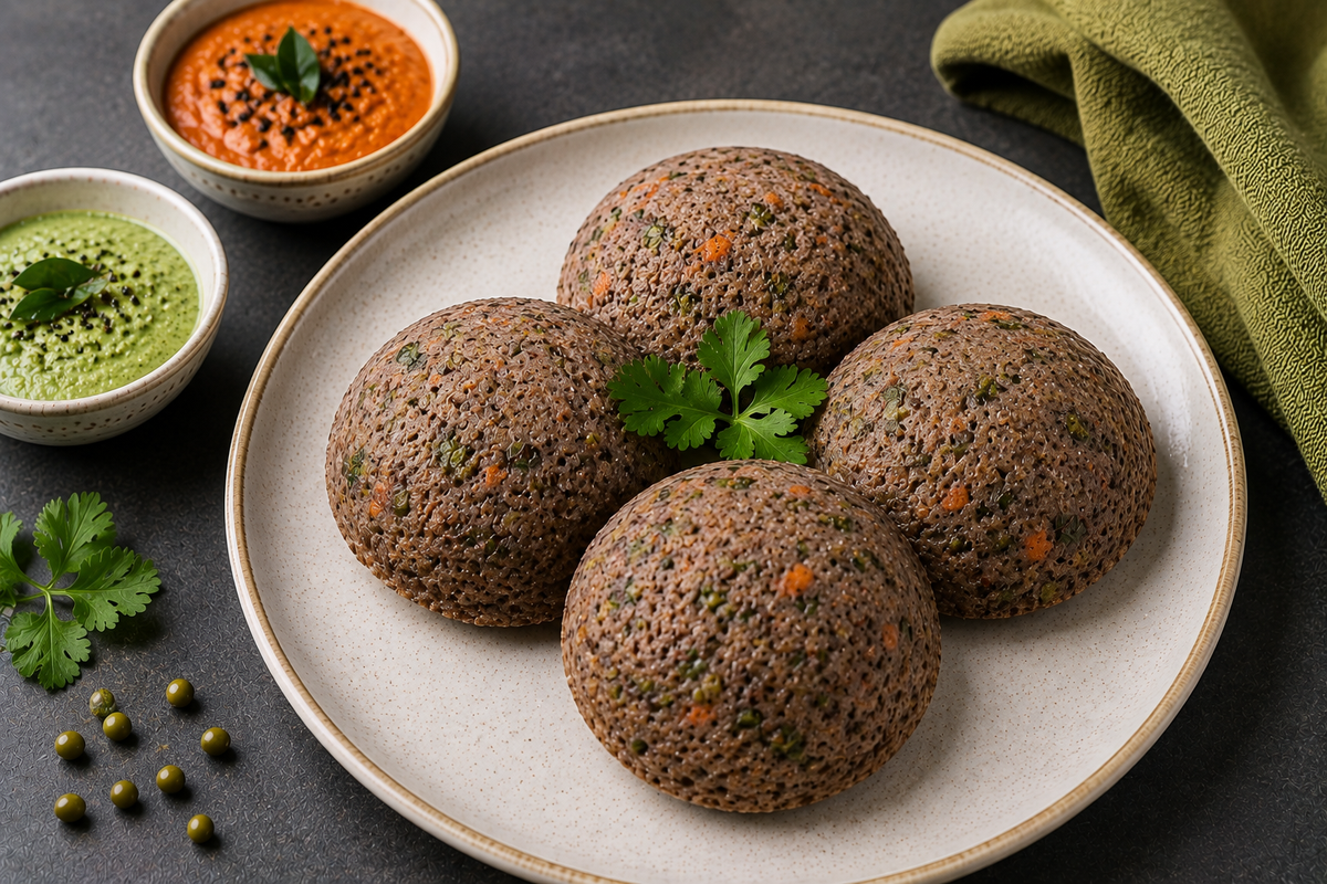 Healthy Recipe: Ragi Vegetable Idli