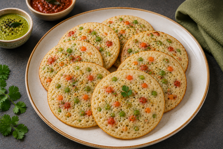 Brunch Idea: Sooji Veggie Appam