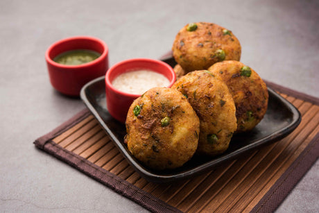 Indian Snack: Aloo Tikki