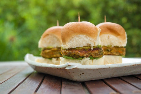 Brunch Ideas: Aloo Matar Tikki Sliders