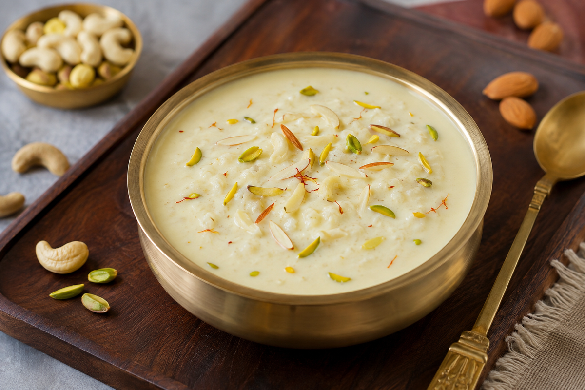 Indian Sweets: Paneer Kheer