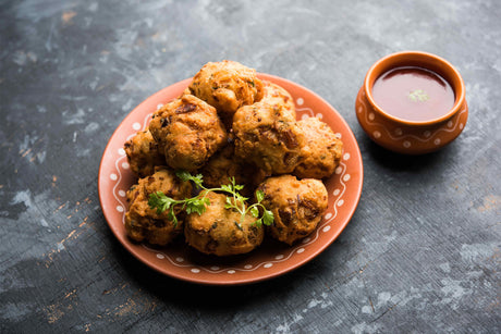 Indian Snack: Vegetable Pakoras