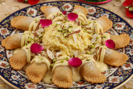 Indian Sweets: Sweet Ravioli with Lacha Rabdi