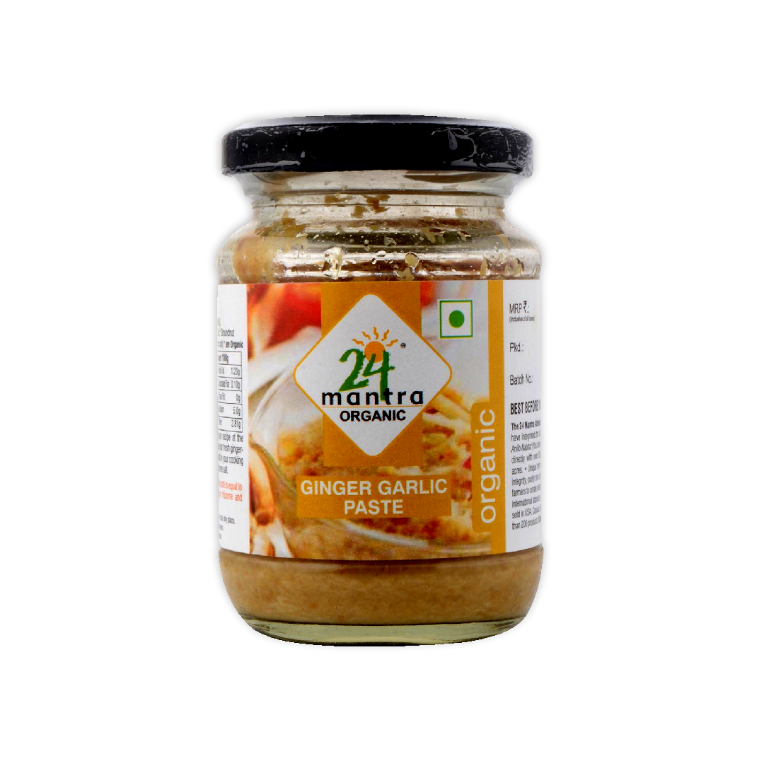 24 MANTRA ORGANIC GINGER GARLIC PASTE