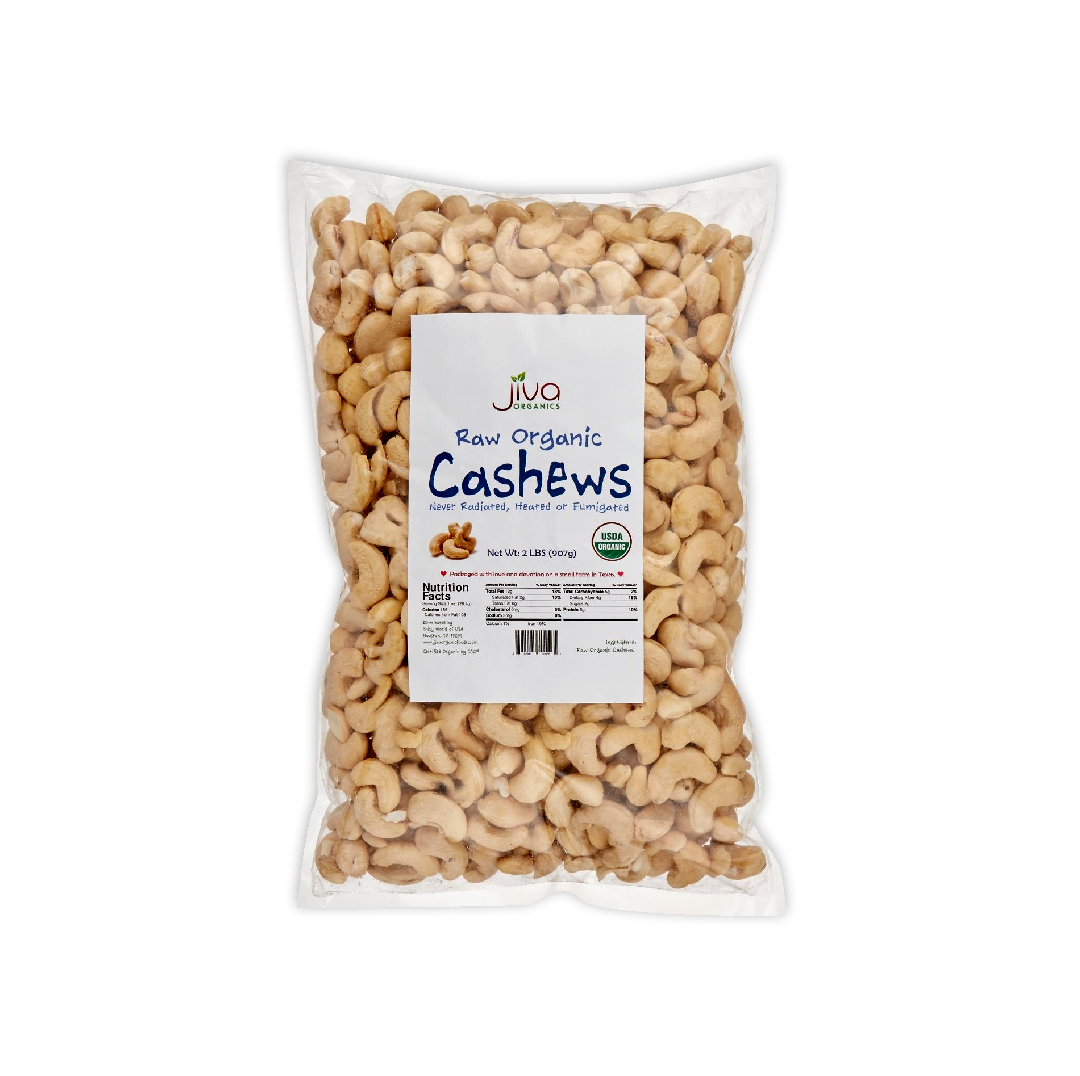 JIVA RAW ORGANIC CASHEWS