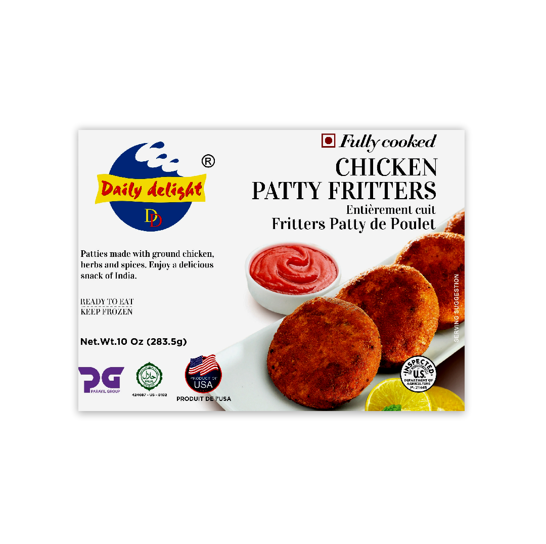 DAILY DELIGT CHICKEN PATTY FITTERS