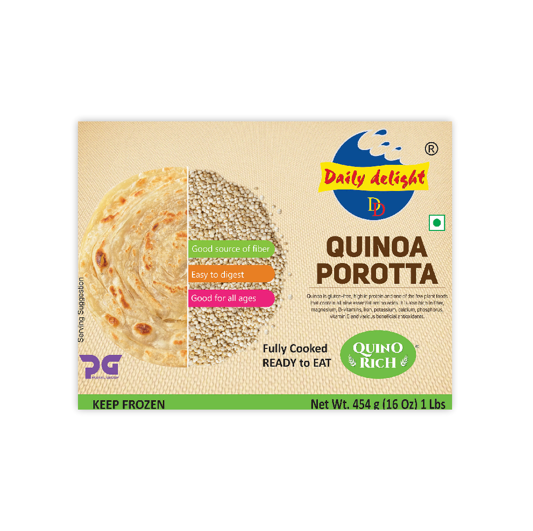 DAILY DELIGHT QUINOA POROTTA