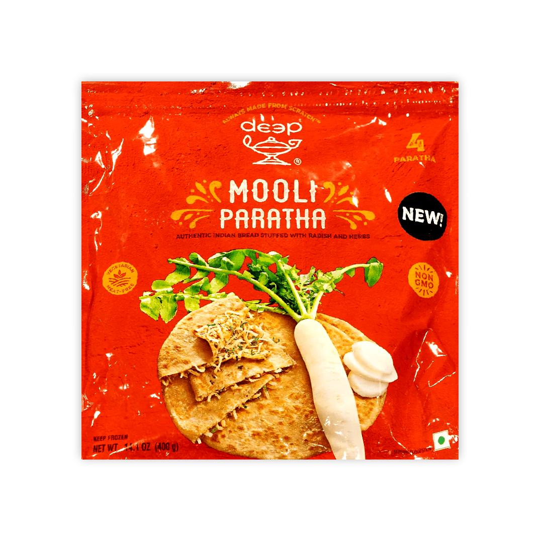 DEEP MOOLI PARATHA 4 PCS