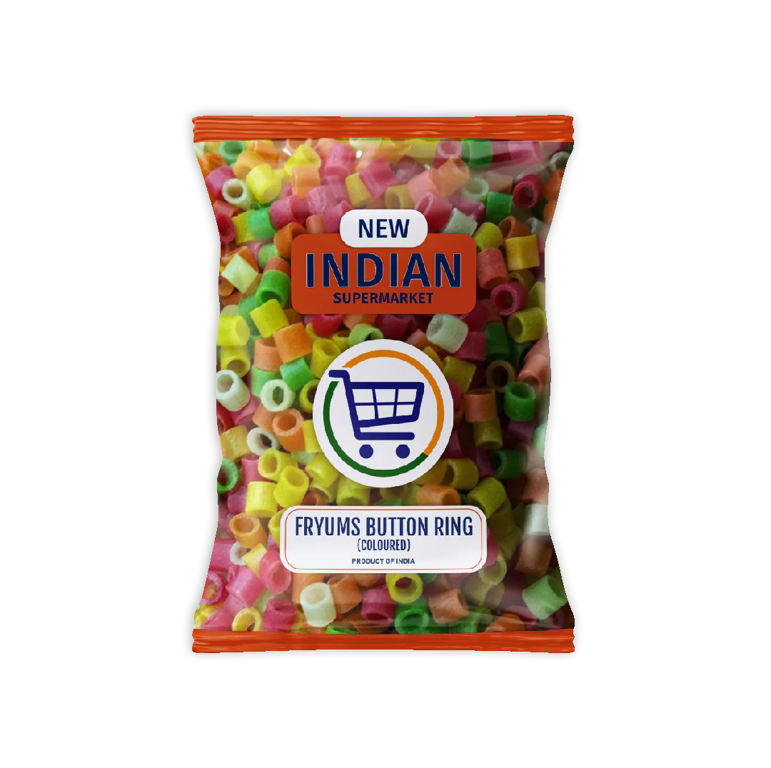 FRYUMS BUTTON RING BY NEW INDIAN SUPERMARKET