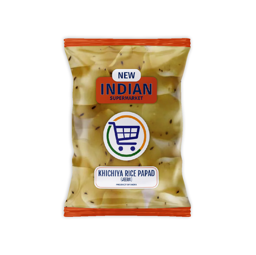 KHICHIYA RICE (JEERA) PAPAD BY NEW INDIAN SUPERMARKET