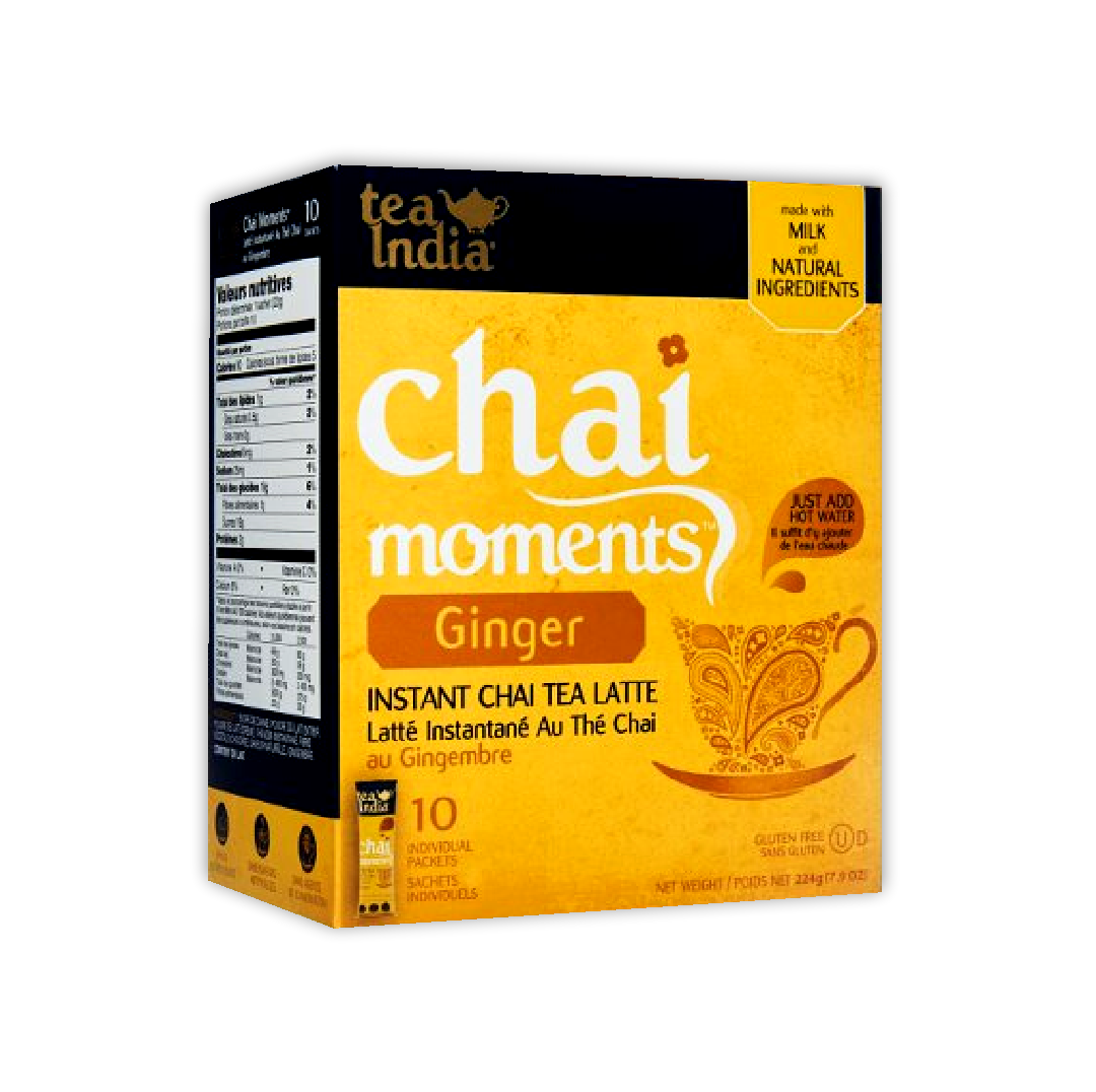 TEA INDIA CHAI MOMEMNT GINGER 10 SACHETS