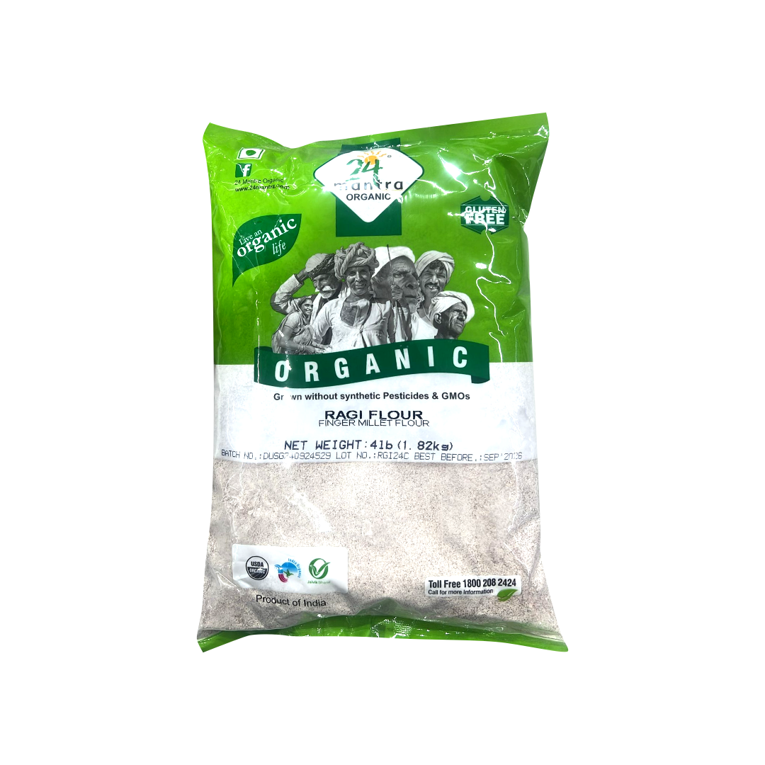 24 MANTRA ORGANIC RICE FLOUR (FINGER MILLET FLOUR) – New Indian ...