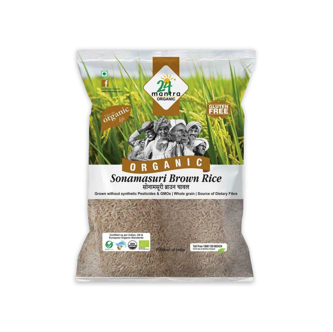 24 MANTRA ORGANIC SANAMASURI BROWN RICE