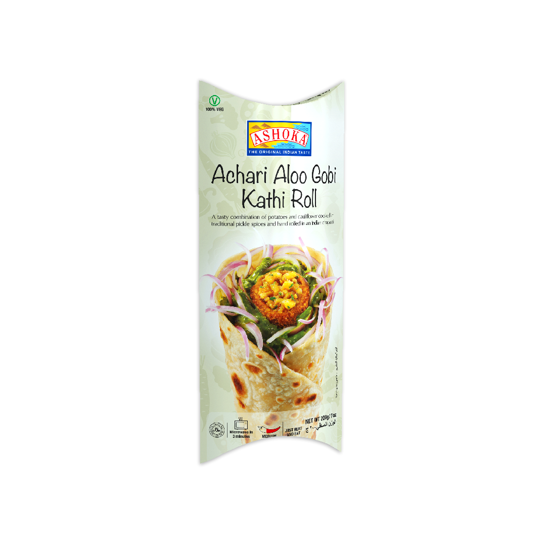 ASHOKA ACHARI ALOO GOBI KATHI ROLL