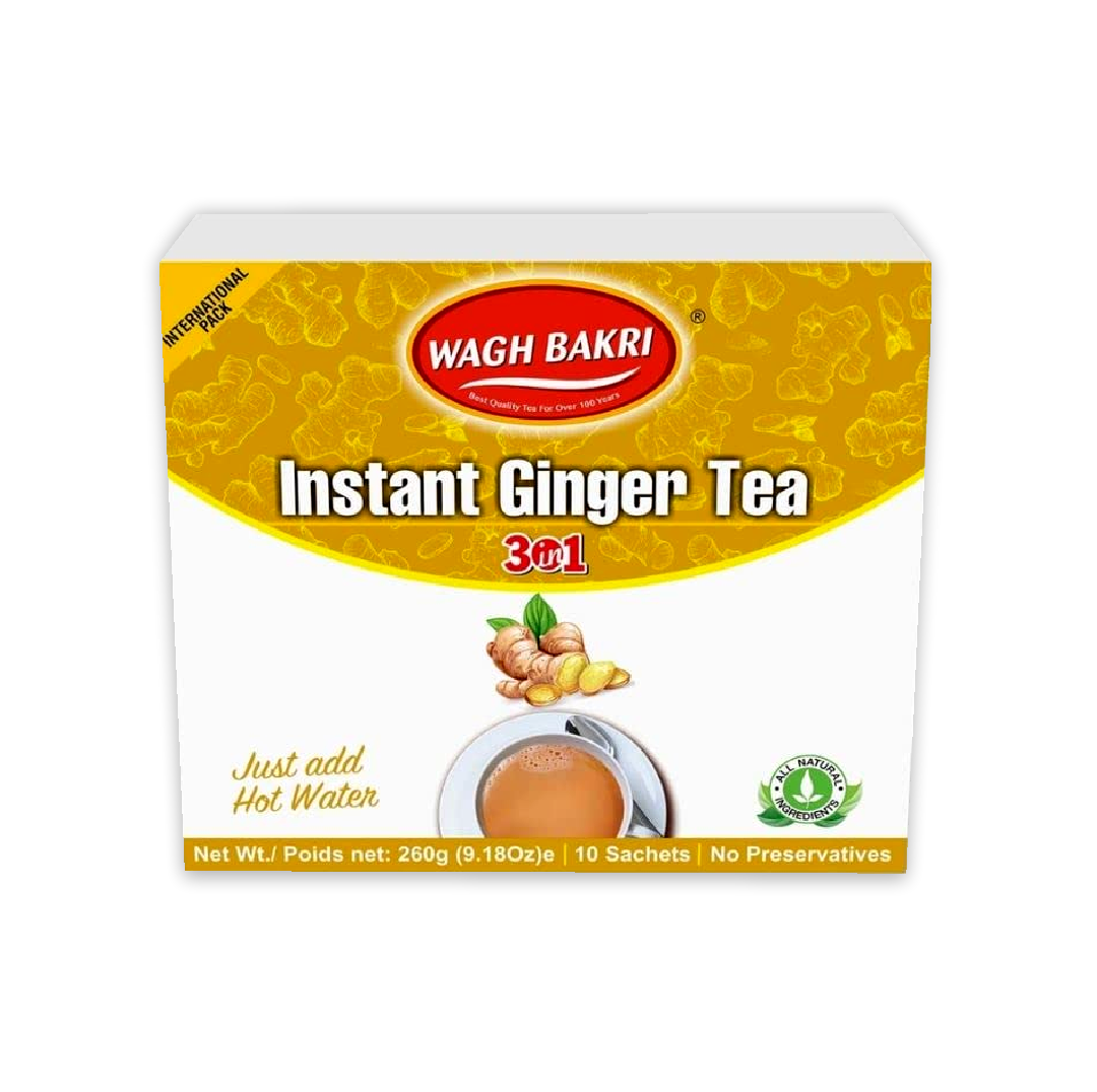 WAGH BAKRI INSTANT GINGER TEA 3 IN 1 – New Indian Supermarket, Tracy