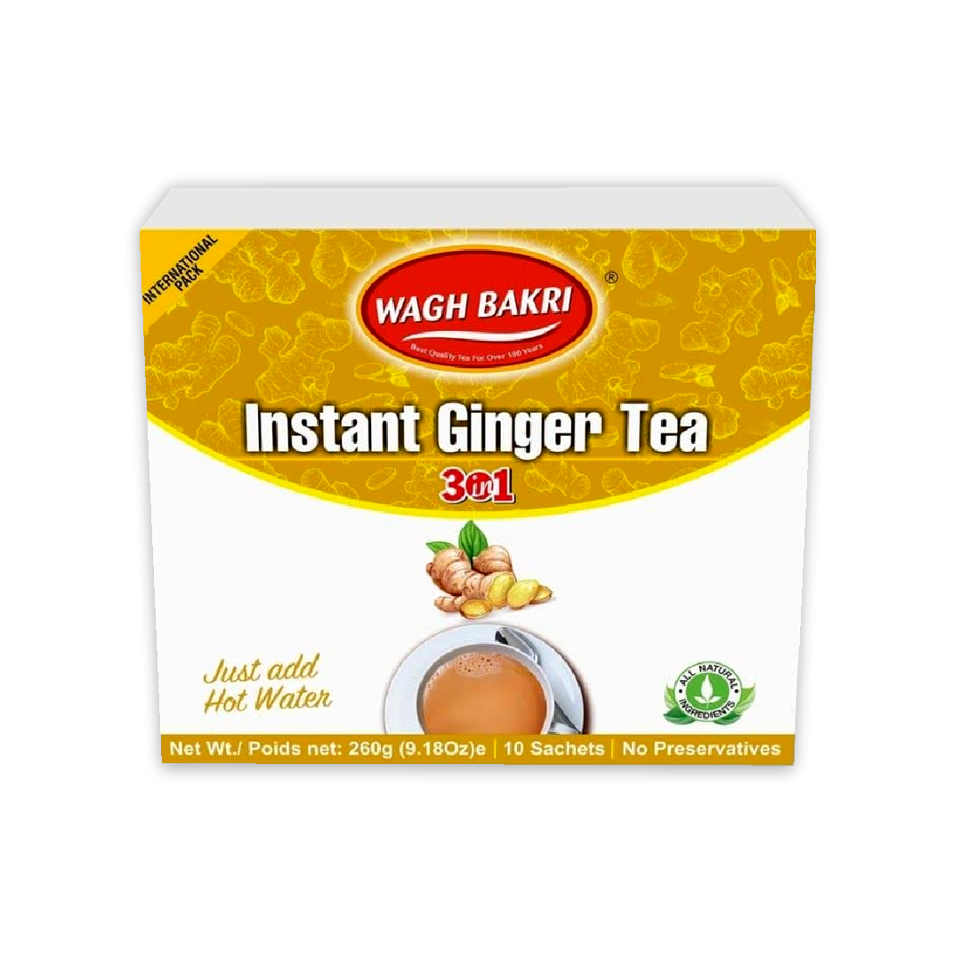 WAGH BAKRI INSTANT GINGER TEA 3 IN 1