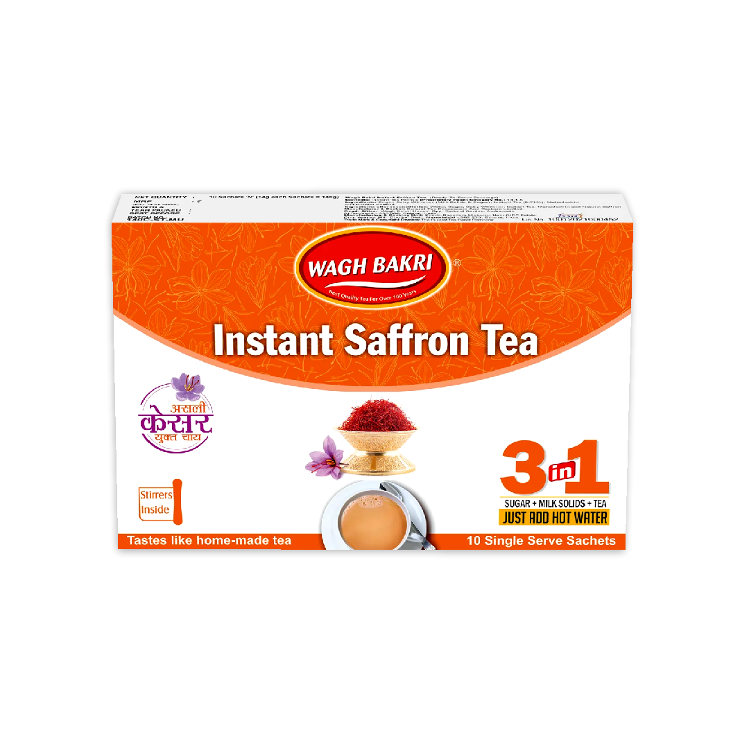 WAGH BAKRI INSTANT SAFFRON TEA 3 IN 1